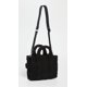 thumbnail image 3 of Bolso Tote Marc Jacobs The Teddy Sherpa Negro 25 cm, 3 of 5