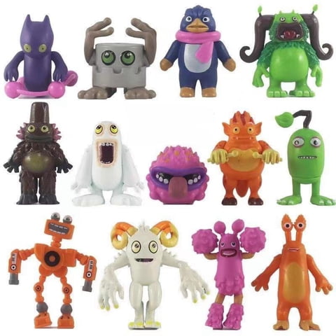 Set De Figuras De Acción Krseub Singing Monsters, 13 Unidades, Más De 6 Años
