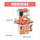 thumbnail image 4 of Juguete Cocina 42 Piezas Luz Sonido Rosado 63Cm, 4 of 4