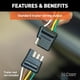 thumbnail image 5 of Arnés de cableado CURT de 4 pines para Pilot selecto, 5 of 9