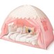 thumbnail image 1 of Dosel para Cama Sherilyn 193x98x120 cm Rosa con Lunares (tamaño individual), 1 of 7