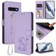 thumbnail image 2 of Funda Volteable tipo Billetera con Correa para Samsung Galaxy S10, Lila Claro, 2 of 6