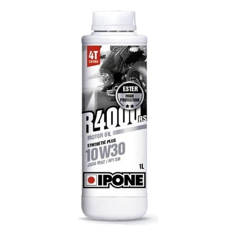 Aceite De Moto 10W 30 Semi Sintético Ipone R4000Rs Original