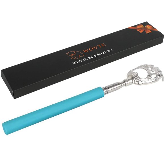 Rascador de espalda telescópico WOVTE Bear Claw Blue