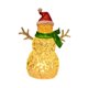 thumbnail image 5 of Decoración Navide?a Iluminada De Mu?eco De Nieve Para Interiores, Fiestas, Comedores, Estatua De Mu?eco De Nieve, Bufanda Verde, 5 of 5