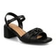 thumbnail image 2 of Sandalia Mujer Federica Negro, 2 of 5