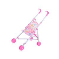 Bothyi - Carrito De Juguete Educativo Para Juegos De Rol, Accesorios Para Muñecas, Porta Muñecas Plegable Rojo