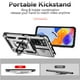 thumbnail image 4 of Estuche GANGXUN para Xiaomi Redmi Note 12 Pro 4G, soporte giratorio 360°, estilo mecánico y magnético, 4 of 5