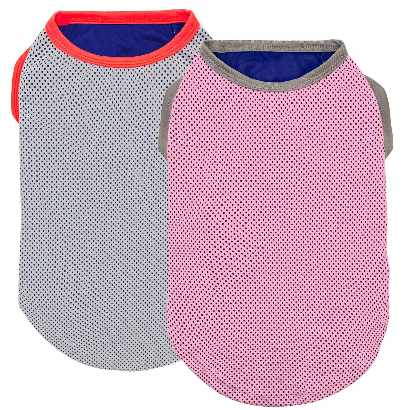 Camisas Refrescantes Para Perros Kyeese, Paquete De 2, Transpirables Y Ligeras