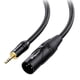 thumbnail image 1 of Cable de 3,5 mm a XLR, cable de 1,8 m, macho a macho, compatible con iPod, 1 of 6