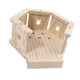 thumbnail image 4 of Casa De Conejo, Cueva, Accesorios, Escondite Para Hámster, Para Animales Pequeños, Estilo Conejo Y Hurón C, 4 of 5