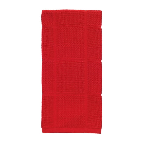 Towel 10948 T-Fal 10948 - Plato de cocina (algodón, 40 x 66 cm), color rojo
