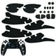 thumbnail image 5 of Antideslizante de silicona película protectora de la piel pegatinas compatibles con PlayStation 5 Edge Controller - Durable a prueba de polvo empuñadura cubierta Gamepad Accesorios-Negro, 5 of 7