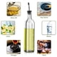 thumbnail image 2 of Botella dispensadora de aceite Leaflai de vidrio de 500 ml con vertedor y cepillo, 2 of 8