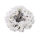 thumbnail image 4 of Guirnalda De Flores Artificiales, Coronas Blancas De 11,8 Pulgadas Para Decoración De Puerta Delantera, 4 of 5