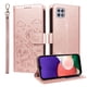 thumbnail image 5 of Funda Cartera para Samsung Galaxy A22 5G Perro Cachorro Grabado con Tarjetas Soporte Correa Rosa, 5 of 6