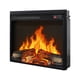thumbnail image 3 of 23 inch electric fireplace insert, ultra thin heater with log set & realistic flame, remote control with timer, overheating protection, 3 of 3