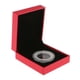 thumbnail image 3 of Fancy Single Coin Holder Display Para Monedas Conmemorativas De 38 Mm Caja De Regalo Roja, 3 of 3
