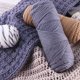 thumbnail image 3 of Xiao Hua Hilo gris, 100 g cada uno, 5 piezas - Hilo acrílico suave para ganchillo, punto y manualidades - Perfecto para bufandas, suéteres y proyectos de decoración del hogar, 3 of 3