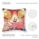 thumbnail image 5 of Monstruos vs. Aliens Fundas de almohada de terciopelo con tema, regalos de funda de almohada, decoración para el hogar, cojín de lanzar, regalo de cumpleaños para fans y parejas. 45cm x 45cm., 5 of 6