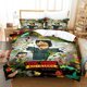 thumbnail image 1 of x1140 Bed SheetsNew Total Drama Bedding Set Twin Full Size Bed Set Aldult Kid Bedroom Duvet cover Sets Anime Bed Sheet Set 3-Piece Bedding Set (1 Duvet Cover + 2 Pillow Shams) nj1140, 1 of 5