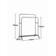thumbnail image 2 of Perchero Organizador Ropa Doble Blanco Metal, 2 of 3