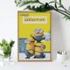 thumbnail image 4 of Minions Kits de Pintura de Diamantes para Adultos 5D DIY Diamond Art Kits Full Drill Diamond Dots para Regalo Decoración de Pared y Relajación Artes de Gemas 20*30cm, 4 of 6
