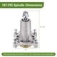 thumbnail image 2 of Conjunto De Husillo Compatible Con Plataformas De Cortacésped De 42 54, 2 of 6