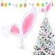 thumbnail image 1 of Decoración de árbol de Pascua con orejas de conejo Guotwozi para árbol de Navidad, 1 of 7
