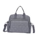 thumbnail image 2 of Bolsa De Pañales Tote Elegante Bolsa De Pañales Para Bebés Para Refrigerios Viajes Actividades Al Aire Libre Gris, 2 of 3