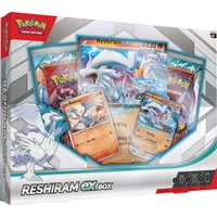 Juego De Cartas Coleccionables Pokémon Reshiram Ex Box Con 4 Paquetes De Refuerzo