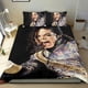 thumbnail image 1 of MICHAEL JACKSON Conjunto de sábanas temático, trío de piezas, cómodo y amigable con la piel, diseño único, regalo de decoración para el hogar para familiares, amigos y fans,140X210cm, 1 of 6