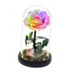 thumbnail image 1 of Ilumine Una Rosa En Una Cúpula De Cristal Regalos Del Día De San Valentín Para Su Flor Rosa, 1 of 5