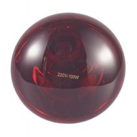 Magideal - Bombilla Infrarroja, Bombilla De Lámpara De Calor Roja, Casquillo E27, Bombilla De Lámpara De Calor Infrarroja Para Reptiles, Para Uso En Calefacción