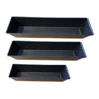 Genérico - Pack X3 Molde Pan Molde Para Pan De Molde 20Cm 30Cm 35Cm