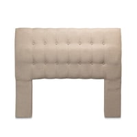 Dgb - Respaldo Cama 2 Plazas Lino Beige Sevilla Cp