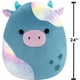 thumbnail image 4 of Malvaviscos de peluche Presto The Teal Galaxy Cow, 60 cm, tamaño Jumbo, 4 of 9