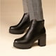 thumbnail image 5 of Botín Casual Mujer Negro Kani Chinitown, 5 of 7