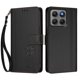thumbnail image 3 of Funda Cartera Trébol para Motorola Moto G37/G37 Power con Ranuras Tarjetas y Carga Inalámbrica Negro, 3 of 6