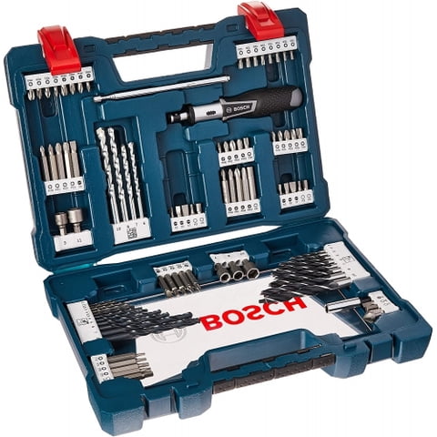 Set (92 Pcs) Brocas Puntas Llaves Atornillador Bosch 17402