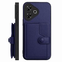 Foxdock Funda Para Xiaomi Redmi Note13R Con Bloqueo Rfid - Diseño Elegante Con Cierre De Botón