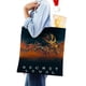 thumbnail image 4 of Nivel Secreto Bolso de tela con estampado de lienzo para mujer, bolsa de compras reutilizable y estética, con cremallera interior, regalo para mujer,40*40cm., 4 of 6