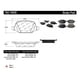 thumbnail image 2 of Pastillas Freno para auto Alfa Romeo 147 2000-2010 Trasero, 2 of 5