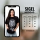 thumbnail image 5 of Polera Mujer Oversize Estampado King Lion Negro Talla M, 5 of 5