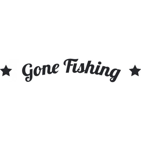 Rienda Libre Graphics - Decomural Gone Fishing Ws-35644