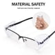 thumbnail image 3 of Gafas de seguridad con protectores laterales MELASA para gafas graduadas, 3 of 7