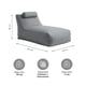 thumbnail image 2 of Pouf Puff Relan Sillon Largo Individual con Relleno 154x65, 2 of 10