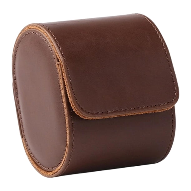Estuche para Reloj, Caja Organizadora de Almacenamiento Y Exhibición de Relojes de Cuero Sintético con Un Aspecto Vintage único Y Diseño Portátil, Per Soltero
