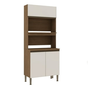 Df Home - Despensa Organizador De Cocina Alto 800 Ebano Off White 1311M