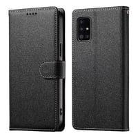 Funda Para Foxdock Samsung Galaxy A51 4G– Cuero Premium, 3 Ranuras Para Tarjetas, Protección Contra Impactos